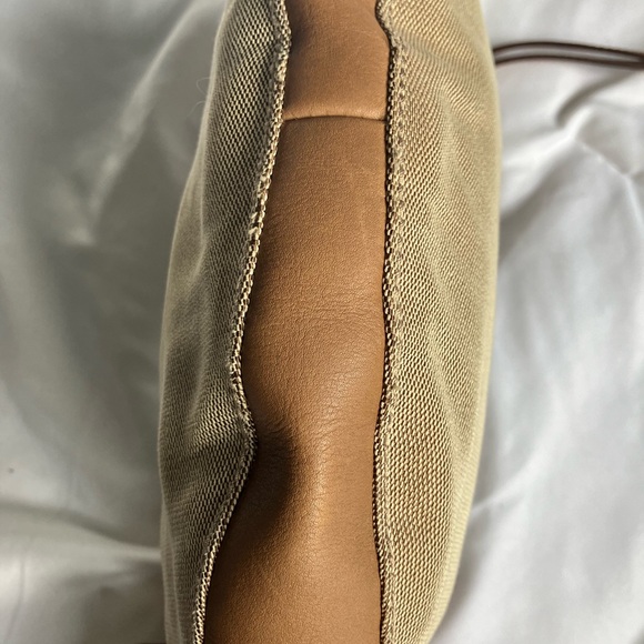 Gucci Hobo Bag Light Brown Leather/Canvas petite - Picture 4 of 10